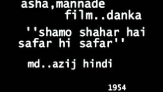शामो सहर हैं सफर Shamo Sahar Hai Safar Lyrics in Hindi