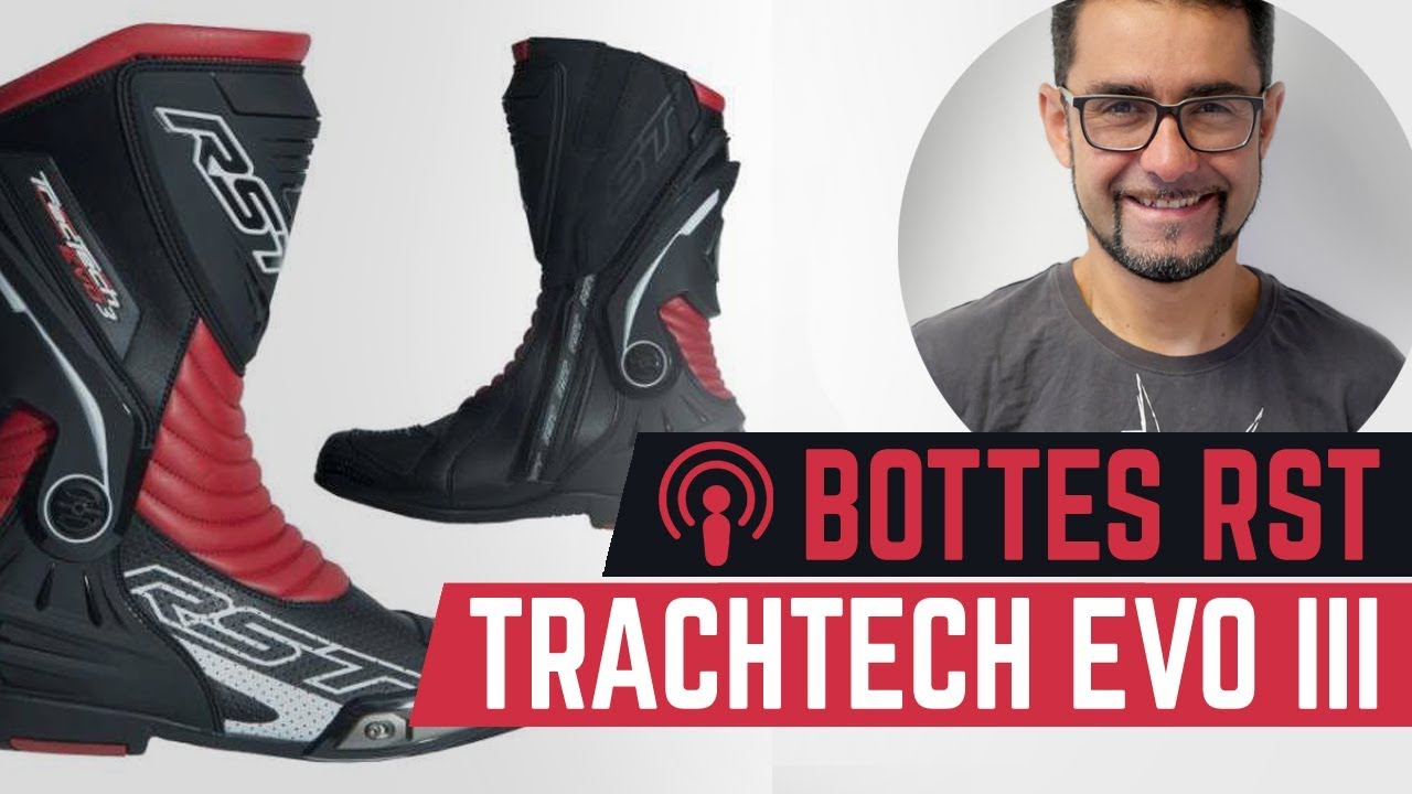 Demi bottes racing moto RST TRACTECH COURTES EVO III - Streetmotorbike