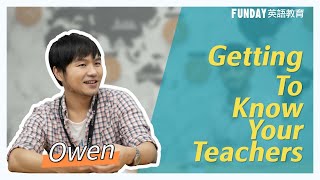 FUNDAY 教師專訪 | Owen
