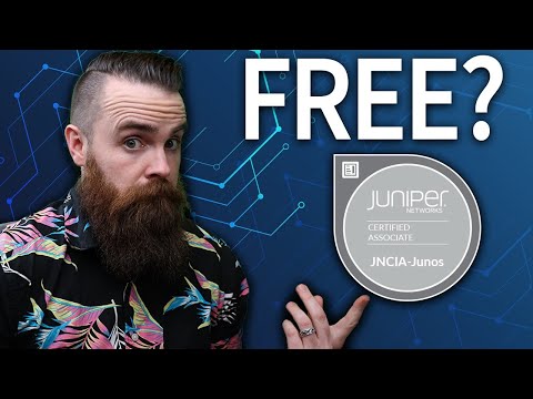 Juniper certifications are FREE?? (CCNA alternative)