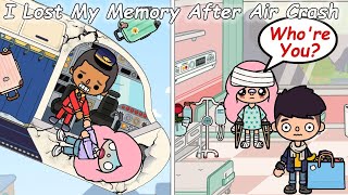 I Lost My Memory Because of Plane Crash ✈️ 💥| Toca Life Story | Toca Boca