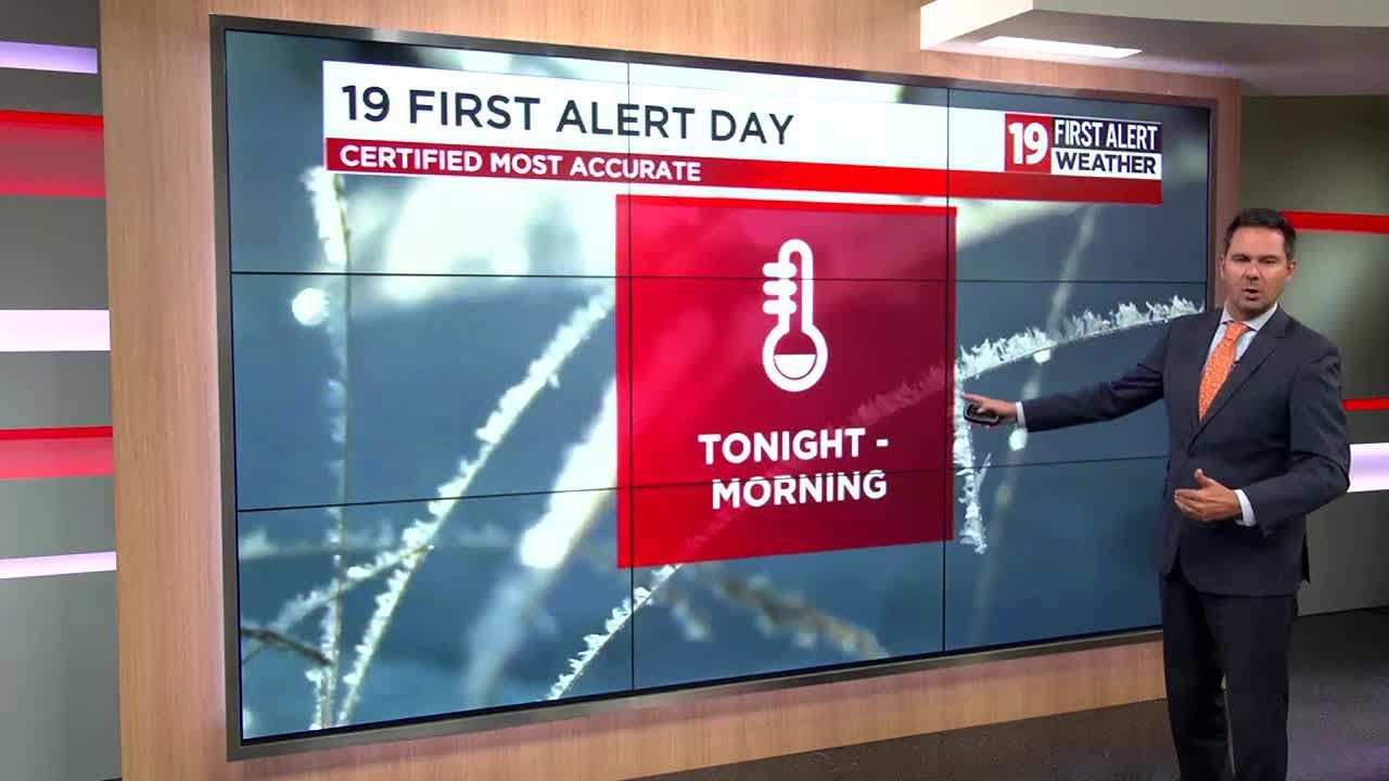 19 First Alert Weather Day: Sunday night into Monday could bring first ...