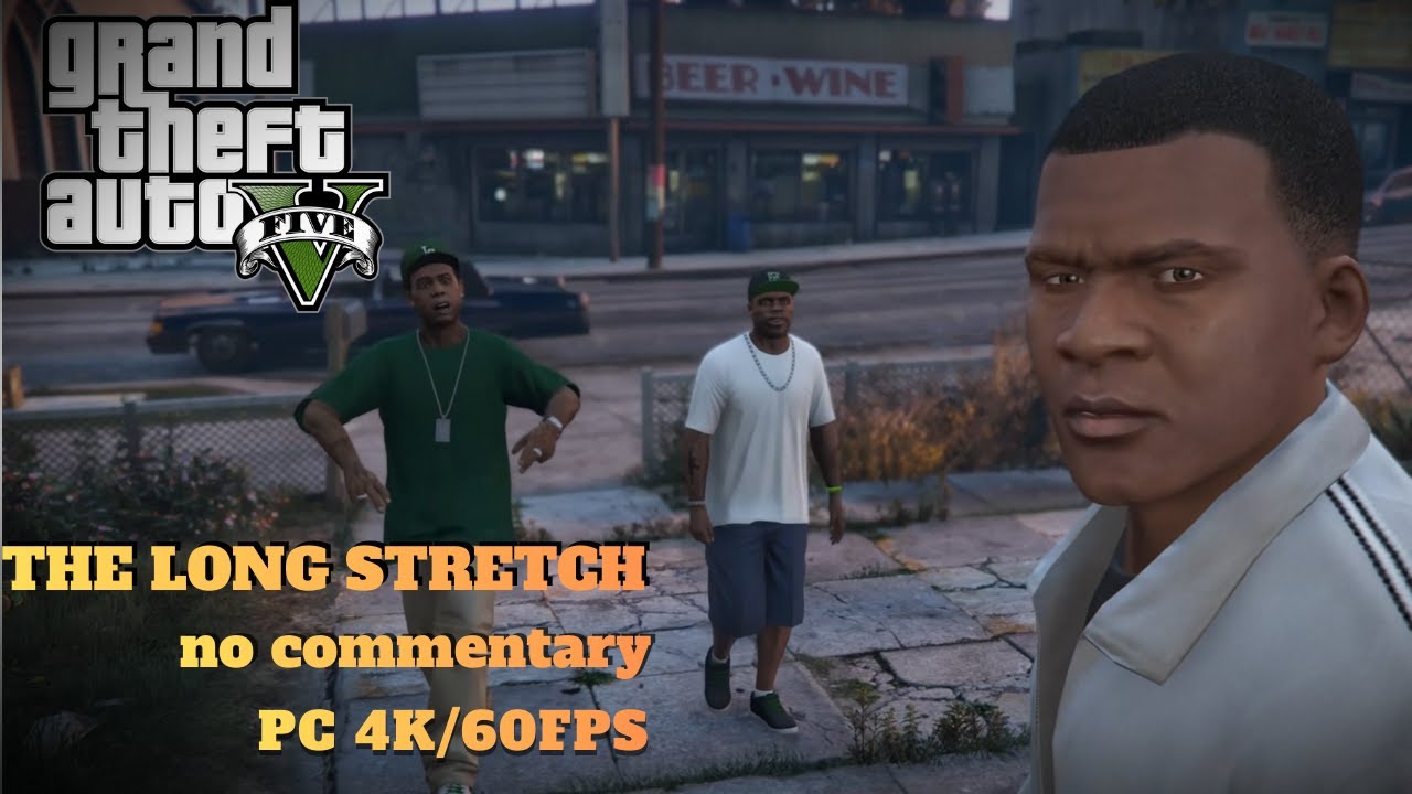 GTA V The Long Stretch Full Mission | No Commentary Gameplay