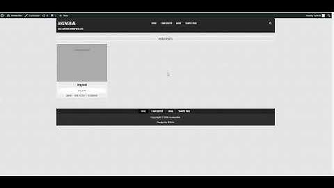How to Edit Footer on WordPress theme just by removing single code