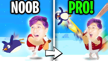 LankyBox Goes NOOB vs PRO In BOUNCEMASTERS! (Bouncemasters App GAMEPLAY)