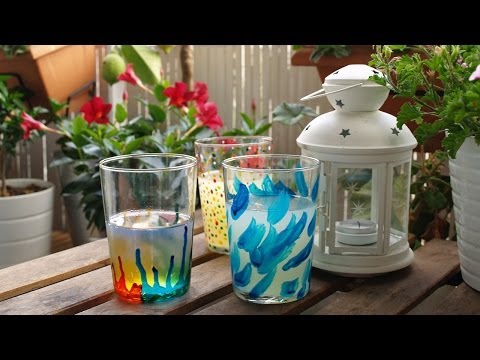 Video: Cómo Pintar Vasos
