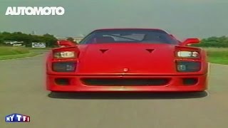 La Ferrari F40  pilotée par Henri Pescarolo ! (juin 1988)