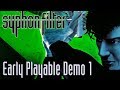 Syphon Filter Early Playable Demo 1