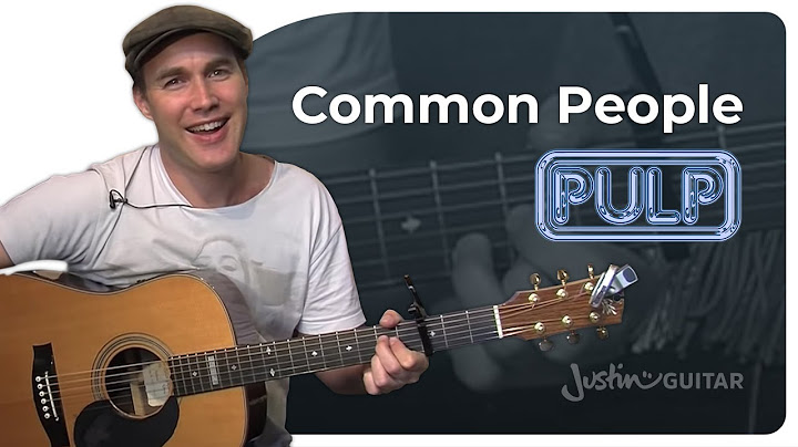 Common People Guitar version - Guitar performance video thumbnail