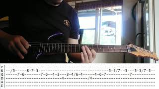 Video thumbnail of "EYE - Satu Nama Tetap Dihati INTRO & SOLO (Guitar TABS + Slow)"