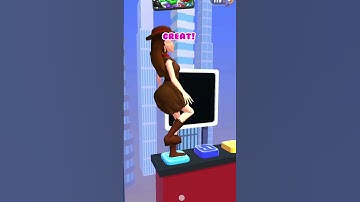 ASMR Tippy Toe Try Again |tippy toe3D  level 204 #Xshorts #tippytoe #satisfying#asmr