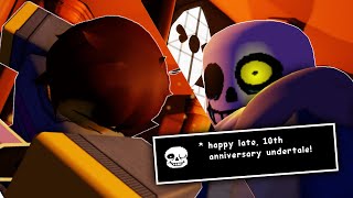 The Same Old Dance [FLASHING LIGHTS] | Undertale 10th Anniversary | Roblox Animation