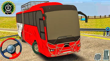 Offroad Coach Bus Simulator 2025: New Bus Driving 3D Game! Android Gameplay