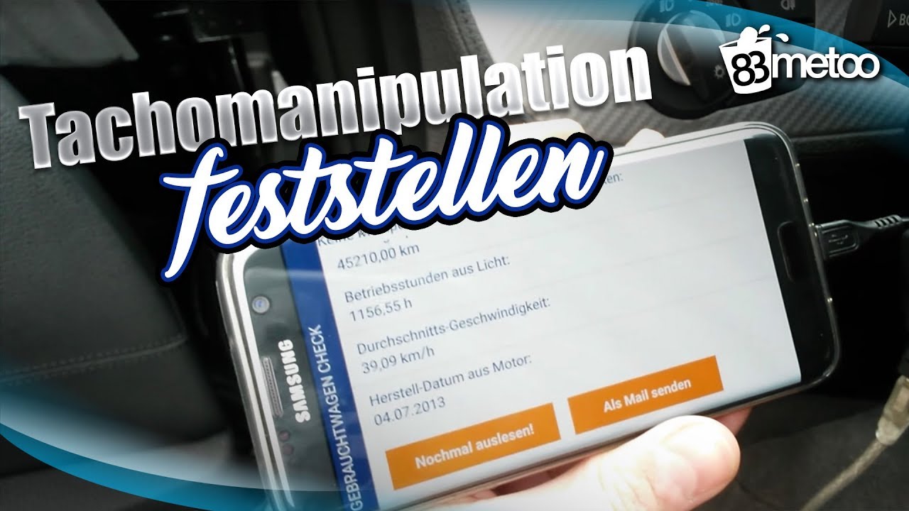 Mercedes Digitales Serviceheft per App auslesen! Kilometermanipulation  entdecken! 