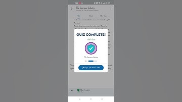 The Insurance Industry | Salesforce Trailhead | Quiz Solution