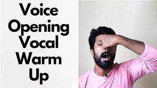 Video thumbnail of "Voice Opening Vocal Warm Up | Free Your Voice in 20 mins with this secret warm up technique !!"
