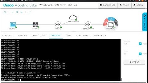 CML2 Lab - ASAv VPN Filter
