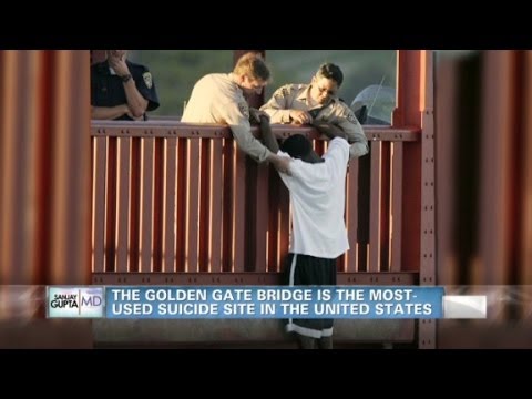 Golden Gate Bridge considers suicide barrier - YouTube