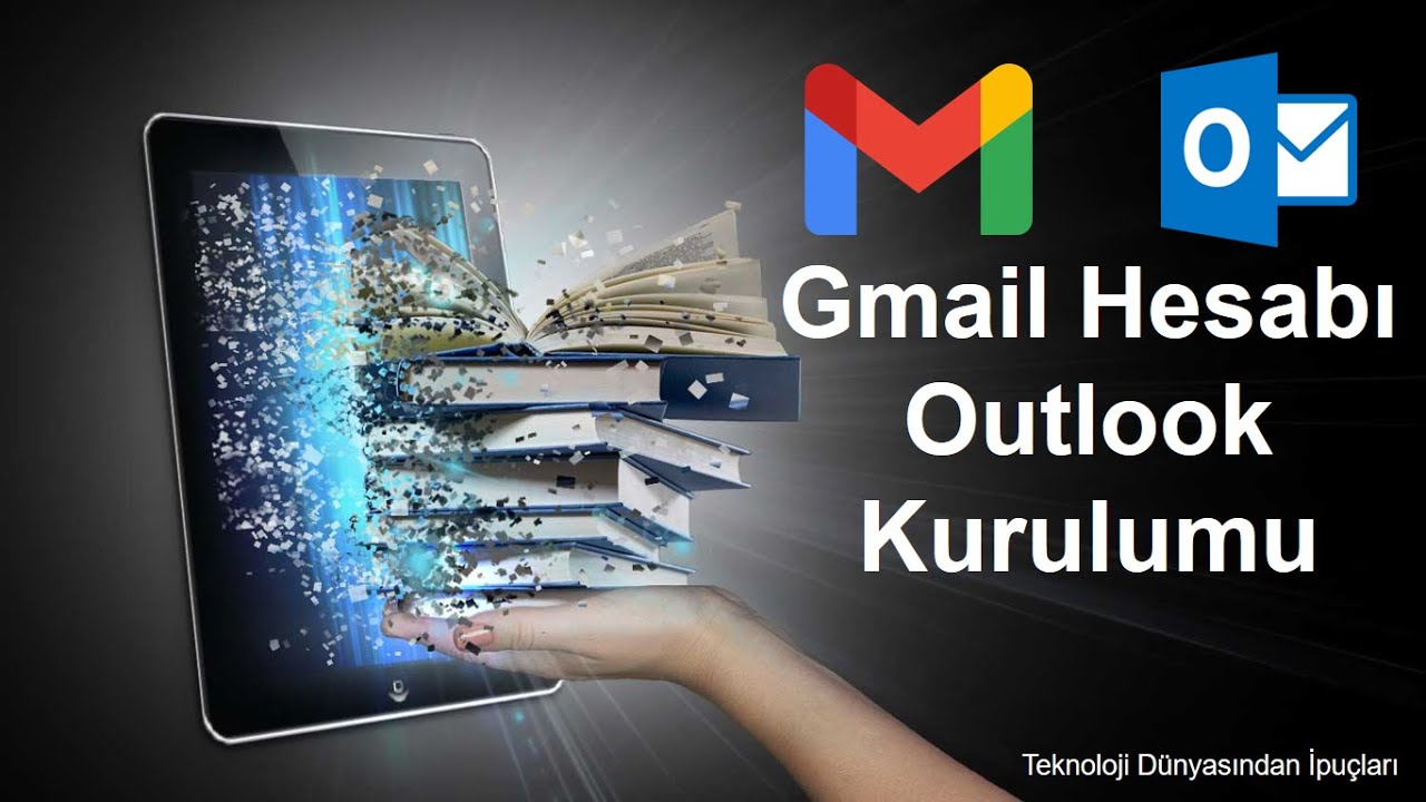 Gmail Hesab n Outlook Program na Ekleme Add Gmail Account To Outlook