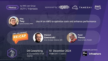 AWS User Group 3City Meetup #10: Recap of re:Invent 2024