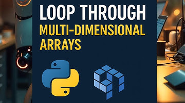 Loop door multidimensionale arrays in Python | NumPy-zelfstudie voor beginners