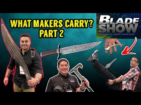 Pocket Checking Makers At Blade Show 2026 What do they carry? Part 2