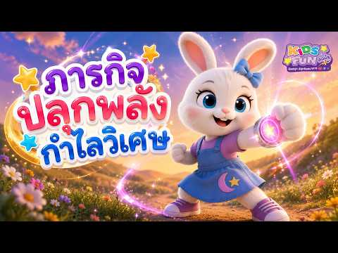 นิทานสำหรับเด็ก เรื่อง ภารกิจปลุกพลังกำไลวิเศษ 💪🏻🐰 | เสริมทักษะ EF