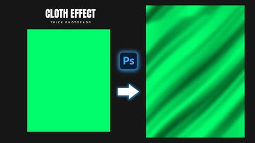 Cloth Effect in Photoshop | How to Create "SILK TEXTURE" in Adobe Photoshop @creativespixel
