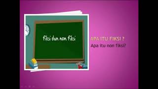 LITERASI  : PERBEDAAN FIKSI DAN NON FIKSI