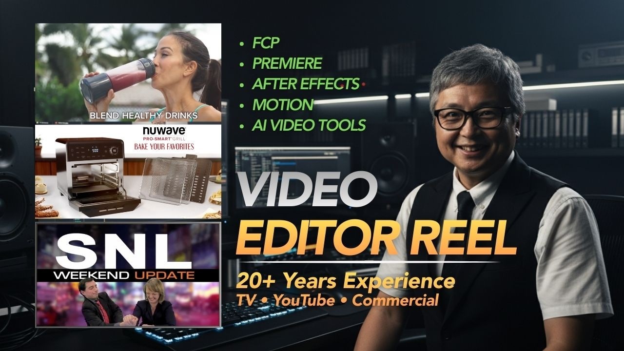 Video Editing Demo Reel | Alex Park |FCP, Premiere, After Effects Editor