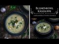 Vegetarische Blumenkohl Käsesuppe/ Schnelle Rezepte