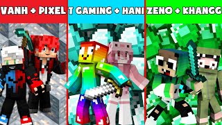 MINI GAME : ĐẤU TRƯỜNG CẶP ĐÔI MINECRAFT ** NOOB DẠY EM GÁI CHIẾN THUẬT PRO VIP VÀ CÁI KẾT ??