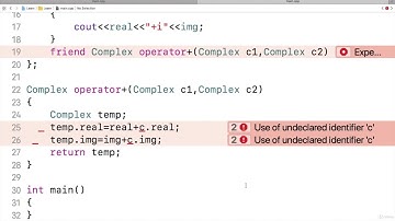 145  Demo   Operator Overloading using Friend functions