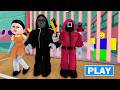 SQUID GAME FAMILY PRISON RUN ESCAPE! Obby! roblox Gameplay Walkthrough No Death 4K