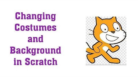 Changing Costumes and background in Scratch(Class 5 & 6)