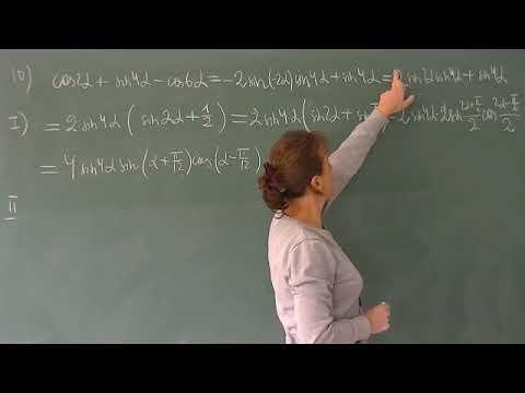 9 კლასი, ტრიგონომეტრია