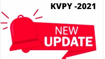 KVPY-2021 Please don