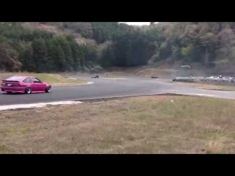 アコードワゴンでfドリ Yz Circuit East Accord Wagon Cf 6 Ff Fwd Drifting Fドリ Ahhord 人間魚雷 Youtube