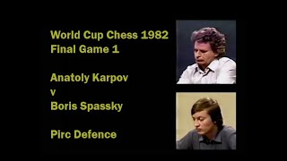 World Cup Chess 1982 - GM Anatoly Karpov v GM Boris Spassky