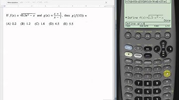Nested Defined Functions on TI 89 Titanium Calculator