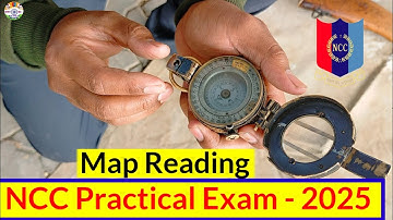 ncc map reading practical exam - 2025 | NCC map reading practical exam | NCC compass parts name #ncc