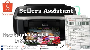 How to Print Waybill In Shopee as Seller
