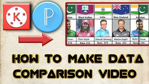 HOW TO MAKE DATA COMPARISON VIDEO IN 10 MINUTES | PIXELLAB & KINEMASTER Tutorial