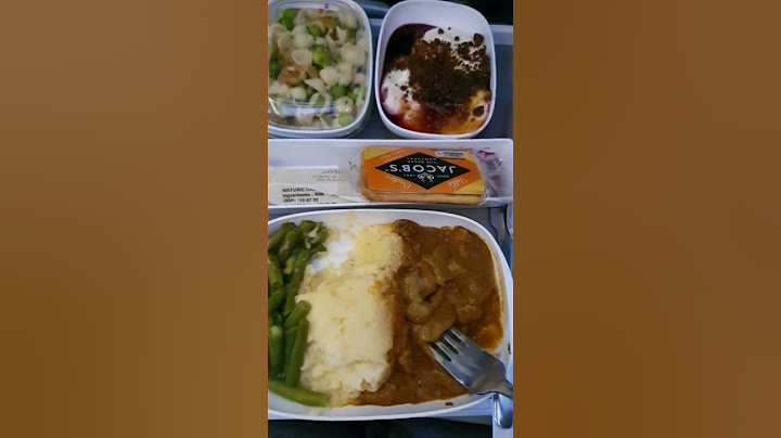점심 기내식