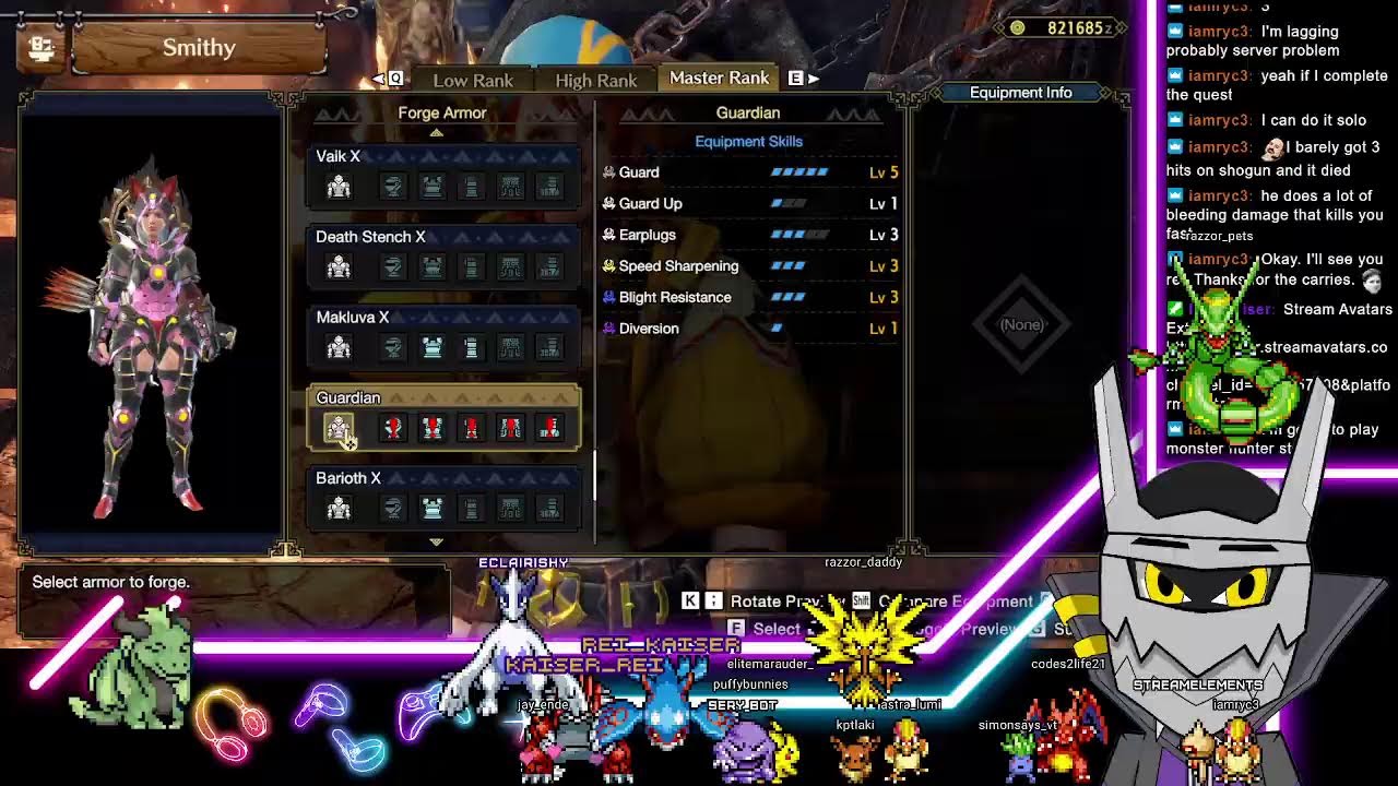 [EN] [Monster Hunter Rise] Master Rank levels grind continues! - YouTube
