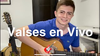 Miniatura de vídeo de "VALSES EN VIVO - CAMILO VIVAS"