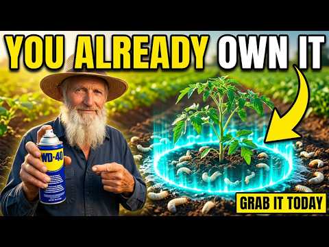 Two Sprays of WD 40 Eliminate ANY Garden Pest Forever — Old Amish Farmer's Trick!