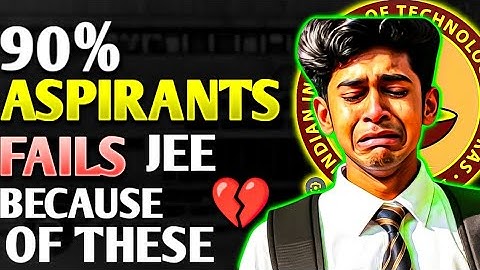 JEE 2026 - Avoid These 5 MISTAKES at All COST! ( PLEASE😭💔) #jee 