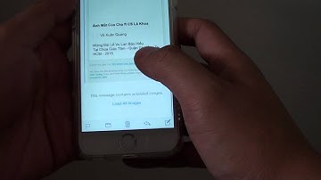 iPhone 6: How to Enable / Disable Email Images From Loading