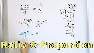 Learn to Solve Ratio, Proportion & Unit Rate Problems - [6-3-11]